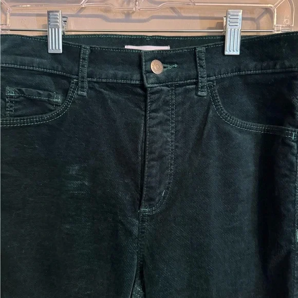 LOFT Deep Green Corduroy Trousers - Picture 2 of 7